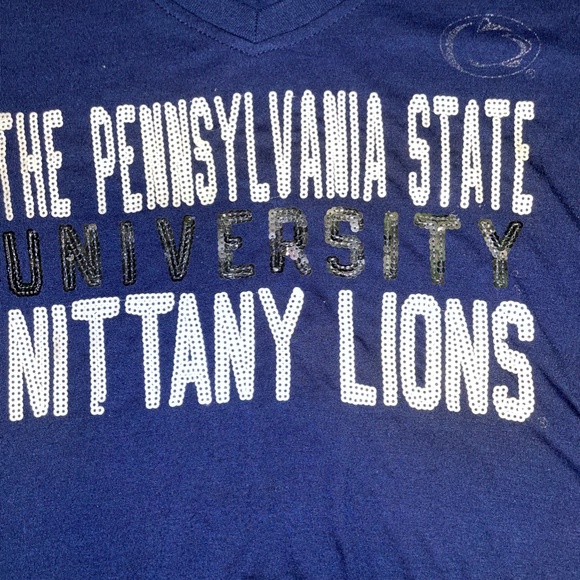 Penn State University Sequin Short Sleeve - Picture 2 of 6